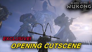 Black Myth Wukong  Exclusive Cutscene opening cutscene [upl. by Yendroc]