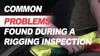 Common Problems Found During a Rigging inspection [upl. by Nnahtebazile608]