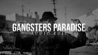 Gangstas Paradise   Audio Edit  Reverb  lofi gangstaparadise [upl. by Elsa578]