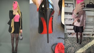 So Kate 120 mm without platform  Christian Louboutin  Unboxing amp TRY ON [upl. by Keene32]