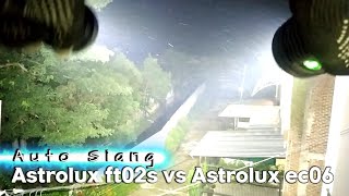 Senter Astrolux ec06 vs Astrolux ft02s [upl. by Ecirtak]