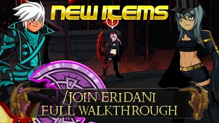 AQW join eridani Full Walkthrough  And New Eridani Merge Shop Items [upl. by Yale]