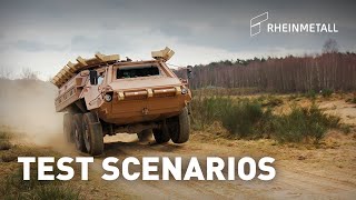 Rheinmetall ADS The Active Defence System – Test scenarios [upl. by Notrub]