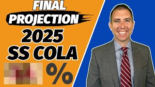 Final 2025 Social Security COLA Prediction [upl. by Aihtnyc]