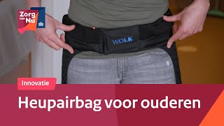 Heupairbag voorkomt gebroken heup bij ouderen  tanteLouise [upl. by Poock]