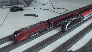 Roco Soundloks ÖBB 1116 amp 1216 auf der Teppichbahn [upl. by Sanfourd]