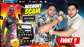 As Gaming Came To My House And Scam My 1M Diamonds Big Fight Free Fire [upl. by Tobi]