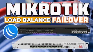 LOAD BALANCE FAILOVER NO MIKROTIK DOIS LINKS DE INTERNET LINK PRINCIPAL LINK SECUNDÁRIO [upl. by Lou]