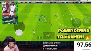 POWER TCHOUAMENI NI PANDAI MARKING OPPOONENT EFOOTBALL 2024 MOBILE [upl. by Dodi]