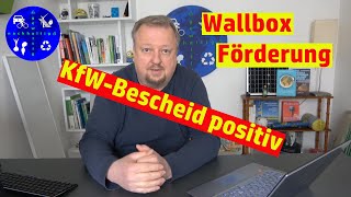 Wallbox Förderung KfW 440  Unser Bescheid ist da  Wann wird ausgezahlt [upl. by Nived572]