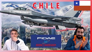 Reacción a FIDAE 2022  Chile  Impresionante [upl. by Nospmoht]