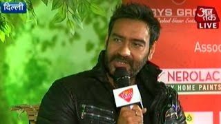 Agenda Aaj Tak Ajay Devgn talks about his famous movie roles [upl. by Lamrert]