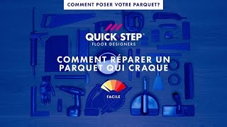 Comment réparer un parquet qui craque   Tutoriel QuickStep [upl. by Ailito]