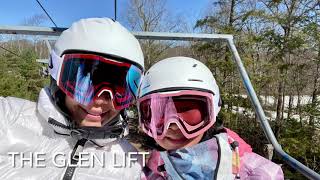 2022 Spring Skiing  Camelback Mountain Resort PA Bonus Clips at the End [upl. by Aiceila584]