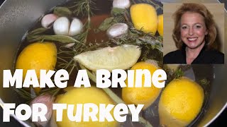 Make a Brine for Turkey  Best Brine for a Perfect Roast Turkey Every Time [upl. by Gensler138]