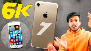 i Used iPhone 7 in 2024  6K wala iPhone [upl. by Nwahsear122]