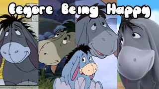 Winnie the Pooh Eeyore Being Happy Compilation [upl. by Amadus]