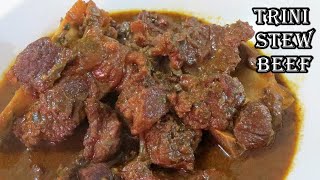 HOW TO Make Trini STEW BEEF  Step by step Trinidad Home Cooking [upl. by Onil]