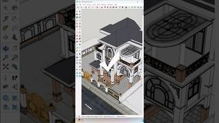 ✅Modeling tips for Sketchup sketchup youtubeshorts viralvideo new [upl. by Levana174]