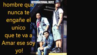 International Boyz  Yo Te Quiero Asi Lyrics [upl. by Carvey]