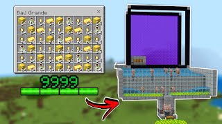 A NOVA MELHOR FARM DE OURO E XP PARA MINECRAFT BEDROCK 121 [upl. by Quincy704]