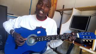 Mpongo Love Ndaya challenge🎸 subscribe [upl. by Tiler]