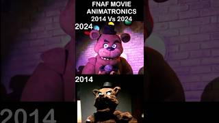 FNaF Animatronics IN REAL LIFE 2014 Vs 2024 FREDDY  FNaF Movie 2 MEME [upl. by Enitsirt322]