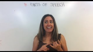 EIGHT PARTS OF SPEECH 1  INTRO [upl. by Nylrahc]