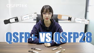 QSFP vs QSFP28 Transceiver  What is the Difference  QSFPTEK [upl. by Serge]