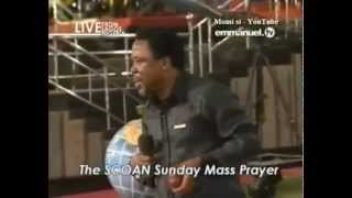 SCOAN 13 April 2014 Sunday Live Service With Prophet TB Joshua Emmanuel TV [upl. by Ecirted]