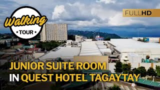 Quest Hotel Tagaytay  Junior Suite Room Tour [upl. by Ebsen]