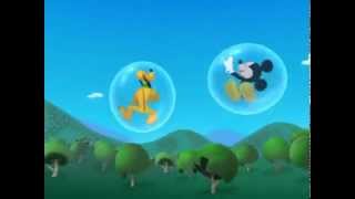 Mickey Mouse Floating Bubble Song [upl. by Lyrac869]