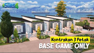 KONTRAKAN 3 PETAK  RENT HOUSE  The Sims 4 Indonesia Speed Build thesims4 thesims4speedbuild [upl. by Anaitsirhc]