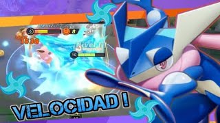 🐸 GRENINJA ESTA ROTISIMO XD  BUILDVELOC  POKEMON UNITE  RANKEDS 💥 [upl. by Nelag641]