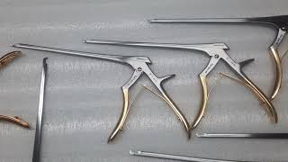 Kerrison Rongeur spine surgery Orthopaedic surgical instruments [upl. by Dremann]