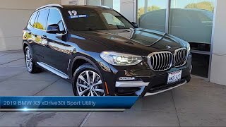 2019 BMW X3 xDrive30i Sport Utility Livermore Pleasanton Dublin Tracy Fremont San Ramon [upl. by Enert]