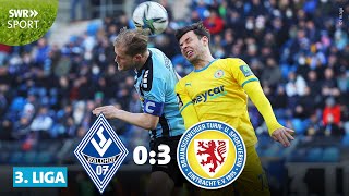 3 Liga Dämpfer im Aufstiegskampf  Waldhof verliert gegen Braunschweig 03  SWR Sport [upl. by Haleeuqa10]