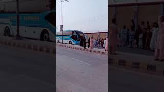 Al Madina Coach Larkana To Karachi Ustaad Ghaffar Brohi  ISTAQBAL PTS PE [upl. by Sadoc]