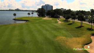 The Links Course at Sandestin  drone aerial video  Links  Hole09 [upl. by Letnoj]