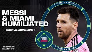 ‘TOTAL HUMILIATION’ How Lionel Messi amp Inter Miami were EMBARRASSED by Monterrey  ESPN FC [upl. by Persas]