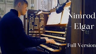 Elgar  Nimrod Full Organ Version [upl. by Hahnert]