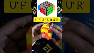 algorithm f2l part6 😱😮 cube rubikscube shorts [upl. by Nylinnej738]