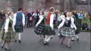 Corryvrechan Scottish Dance Team at Kilkenny  Castle [upl. by Ellinehc18]