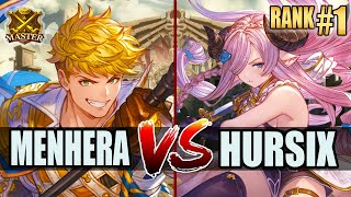 GBVSR 🔥 Menhera Vane vs Hursix Narmaya 🔥 High Level Gameplay [upl. by Whitver]