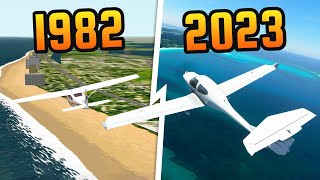 Evolution of Microsoft Flight Simulator NEW 19822023 [upl. by Joane]