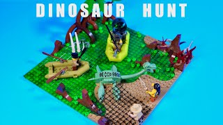 LEGO Hunting a Plesiosaur  LEGO swamp MOC⎮DINO WARS Ep 3 [upl. by Nnorahs]