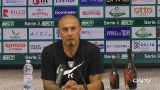 ONTV Conf Cannavaro post BeneventoTernana 23 [upl. by Relda]