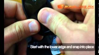 Arnette So Easy Sunglasses How to replace the Lenses [upl. by Ynnel]