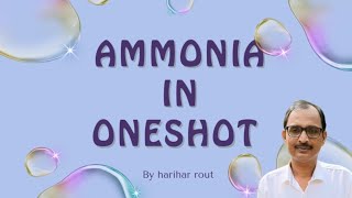 AMMONIA IN ONESHOT  ICSE  CHEMISTRY  CLASS 10  2025  BExamStudy [upl. by Haneen]