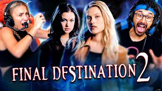 FINAL DESTINATION 2 2003 MOVIE REACTION FIRST TIME WATCHING Full Movie Review [upl. by Enetsuj]